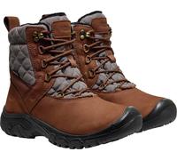 Winterstiefel KEEN "GRETA BOOT II WP", Damen, Gr. 38, bison, Leder, Textil, Schuhe Winterstiefel, Snowboots, Winterboots, Winterschuhe, wasserdicht, gefüttert (13338657-38) bison