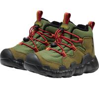 Keen - Kid's Hypowser Chukka WP - Winterschuhe, Gr. 31, schwarz/oliv (ForestNight/Garnet)