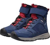Winterstiefel KEEN "SKUA WINTER WP", Damen, Gr. 39, blau (naval academy, garnet), Leder, Polyester, Synthetik, Schuhe Winterstiefel, Snowboots, Winterboots, Winterschuhe, wasserdicht (77085908-39) nav