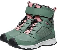 KEEN Unisex Kinder Skua Winter Wasserdicht Schneestiefel, Dark Forest/Rose Elegance