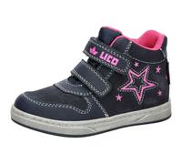 Winterstiefel LICO "Freizeitstiefel Zarina V", Jungen, Gr. 35, blau, Veloursleder, Schuhe Winterstiefel (56560869-35) blau