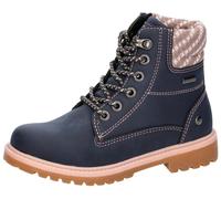 Winterstiefel LICO "Trendstiefel Anouk", Damen, Gr. 37, blau, Synthetik, Schuhe Winterstiefel (66100523-37)