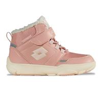 Winterstiefel LOTTO, Damen, Gr. 27, rosa (dunkelrose, rose), Synthetik, mehrfarbig, Schuhe Winterstiefel, - wasserabweisend, windabweisend & atmungsaktiv (75595319-27) dunkelrose, rose