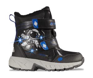 Winterstiefel LOTTO, Damen, Gr. 34, schwarz, blau, Synthetik, mehrfarbig, Schuhe Winterstiefel, - mit blinkenden LEDs im Obermaterial (48211012-34) schwarz, blau