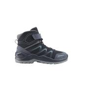 Lowa Winterschuhe Maddox Warm Mid GTX (Textil/Synthetik, wasserdicht) 2026 navyblau/jadegrün Kleinkinder, Größe Euro (US) 35 (3,5)