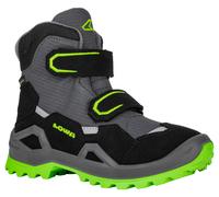 Winterstiefel LOWA "MILO EVO GORE-TEX MID JR", Damen, Gr. 39, grau (limone, grau), Synthetik, Textil, Schuhe Winterstiefel, Winterschuhe, Winterboots, Snowboots, wasserdicht, gefüttert (42850604-39) l