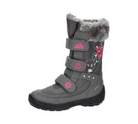 Winterstiefel Mädchen Klettverschluss wasserdicht grau LICO Mary VGrau / 33