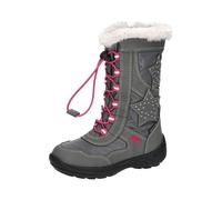 Winterstiefel Mädchen Reißverschluss wasserdicht grau LICO Cathrin - Grau / 33