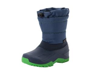 Winterstiefel MCKINLEY "Jules III J", Mädchen, Gr. 28, blau (blau schwarz, grün), Polyester, Polyurethan, Schuhe Winterstiefel, Snowboots, Winterboots, Winterschuhe (27984512-28) blau schwarz, grün