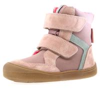 Winterstiefel NATURINO "BAREFOOT KODDAS VL", Jungen, Gr. 26, rosa, Textil, Veloursleder, Schuhe Winterstiefel, Klettstiefel mit Wollfutter, Größenschablone zum Download (48885513-26)
