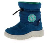 Winterstiefel NATURINO "VARNA 2 WP", Damen, Gr. 30, blau (hellblau), Nylon, Veloursleder, Schuhe Winterstiefel, Snowboots, Winterschuh mit Wollfutter, Größenschablone zum Download (63054800-30) hellbl