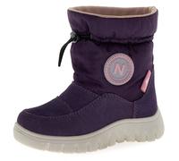 Winterstiefel NATURINO "VARNA 2 WP", Mädchen, Gr. 28, lila (violett), Nylon, Veloursleder, Schuhe Winterstiefel, Snowboots, Winterschuh mit Wollfutter, Größenschablone zum Download (69893718-28) viole