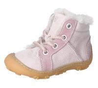 RICOSTA Mädchen Barfußschuhe ELIA, Kinder Lauflernschuhe, Weite: Weit, terracare,Barfuß-Schuh, schnürer, lammfell, schnürschuhe, Viola (311), 24 EU
