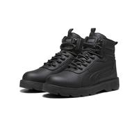 Winterstiefel PUMA "DESIERTO V3", Damen, Gr. 46, schwarz (puma schwarz, puma schwarz), Synthetik, Schuhe Winterstiefel, knöchelhohe Form, mit Schnürung, warm gefüttert (33174516-46) puma schwarz, puma