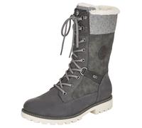 Winterstiefel REMONTE Gr. 38, grau (grau, kombiniert) Damen Schuhe Winterstiefel mit wasserabweisender Tex-Ausstattung (71568765-38)