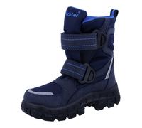 Winterstiefel RICHTER "Davos WMS: Weit", Damen, Gr. 28, silber (blau, silberfarben), Lederimitat, Textil, Schuhe Winterstiefel, Klettstiefel in Schuhweite: Weit, Größenschablone zum Download (98233221