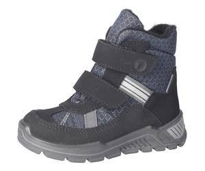 Winterstiefel RICOSTA "Gabris WMS: normal", Damen, Gr. 31, schwarz (schwarz, grau), Lederimitat, Textil, Schuhe Winterstiefel, Snowboots mit Sympatex, Größenschablone zum Download (44730665-31) schwar