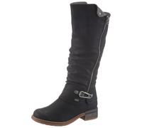 Rieker Damen Winterstiefel 94652, Frauen Stiefel, wasserabweisend, riekerTEX,uebergangsstiefel,uebergangsschuhe,warm,boots,schwarz (00),38 EU / 5 UK