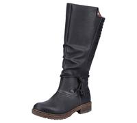 Winterstiefel RIEKER Gr. 42, Normalschaft, schwarz Damen Schuhe wasserabweisende mit Rieker-TEX-Membran (17043718-42)