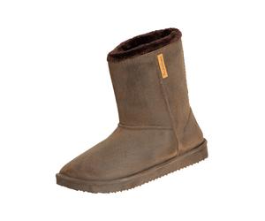 Winterstiefel SALIHA "Vanessa" Gr. 39, dunkelbraun, 39, Obermaterial: 100% PVC PVC., Schuhe, Winterstiefel (11498233-39) dunkelbraun