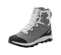 Winterstiefel SALOMON "OUTFROST TS CSWP W", Damen, Gr. 41, grau (gray violet, castleroc, schwarz), Synthetik, Textil, Schuhe Winterstiefel, Snowboots, Winterboots, Winterschuhe, wasserdicht und gefütt