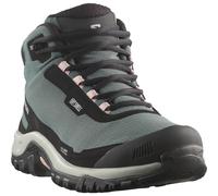 Winterstiefel SALOMON "SHELTER WP W", Damen, Gr. 43, grün (urban chic, schwarz, shadow gray), Schuhe Winterstiefel, wasserdicht (13105622-43) urban chic, schwarz, shadow gray