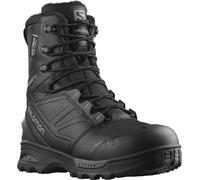 Winterstiefel SALOMON "TOUNDRA PRO CLIMASALOMON WATERPROO", Damen, Gr. 42,5, gefüttert, schwarz, Leder, Synthetik, Schuhe Winterstiefel, Snowboots, Winterboots, Winterschuhe, wasserdicht und gefüttert