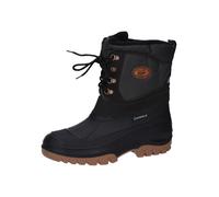 Winterstiefel SPIRALE "Pilgrim" Gr. 46, schwarz (schwarz, braun, oliv), 46, Obermaterial: 50% Nylon NY. 50% PVC PVC., Schuhe, Winterstiefel (28638013-46) schwarz, braun, oliv