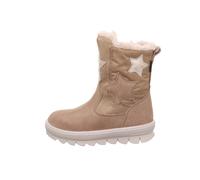 Winterstiefel SUPERFIT "FLAVIA, WMS: mittel", Damen, Gr. 34, braun, goldfarben, Textil, Veloursleder, Schuhe Winterstiefel, Boots mit GORE-TEX-Ausstattung, Größenschablone zum Download (48536309-34) b