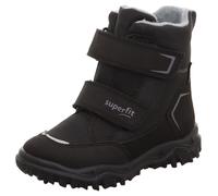 Winterstiefel SUPERFIT "HUSKY, WMS: mittel", Damen, Gr. 32, schwarz (schwarz, grau), Textil, Schuhe Winterstiefel, Snowboots mit wärmendem Textilfutter, Größenschablone zum Download (33526963-32) schw
