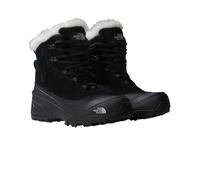 Winterstiefel THE NORTH FACE "Y SHELLISTA V LACE WP", Damen, Gr. 33,5, schwarz (tnf schwarz, tnf schwarz), Leder, Schuhe Winterstiefel, Winterschuhe, Winterboots, Snowboots, wasserdicht (43448704-33,5