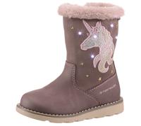 Winterstiefel TOM TAILOR "Blinkschuh" Gr. 27, rosa (altrosa) Kinder Schuhe (96825959-27) altrosa