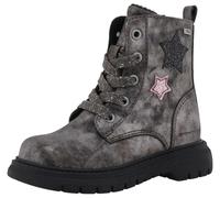 Winterstiefel TOM TAILOR, Kinder, Gr. 31, grau, Lederimitat, Glitzer, metallic, Schuhe Winterstiefel, mit Glitzer (11596623-31)