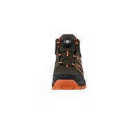 Winterstiefel TOM TAILOR "Tom Tailor Stiefel", Damen, Gr. 34, khaki, orange, Polyurethan, unifarben, Schuhe Winterstiefel (61484548-34) khaki, orange
