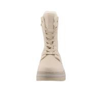 Winterstiefel TOM TAILOR "Tom Tailor Stiefel", Damen, Gr. 37, beige, Polyurethan, unifarben, Schuhe Winterstiefel (27109719-37) beige