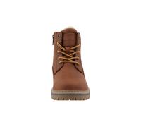 Winterstiefel TOM TAILOR "Tom Tailor Stiefel", Damen, Gr. 38, nuts, Polyurethan, unifarben, Schuhe Winterstiefel (73102559-38) nuts