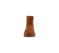 Winterstiefel TOM TAILOR "Tom Tailor Stiefel", Damen, Gr. 40, braun (cognac), Polyurethan, unifarben, Schuhe Winterstiefel (83256869-40) cognac