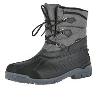 albatros Schnürstiefel TORONTO GREY, gefüttert, schwarz/grau, Größe 40
