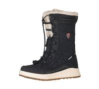 Winterstiefel TROLLKIDS "GIRLS ARENDAL WINTER BOOTS PRO", Damen, Gr. 33, navy, frosty mint, Synthetik, Schuhe Winterstiefel, wasserdicht, mit profiliertem Gummi-Laufsohlenmaterial, für Kinder (5480281