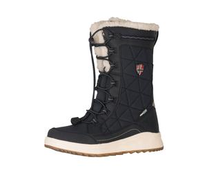 Winterstiefel TROLLKIDS "GIRLS ARENDAL WINTER BOOTS PRO", Damen, Gr. 39, navy, frosty mint, Synthetik, Schuhe Winterstiefel, wasserdicht, mit profiliertem Gummi-Laufsohlenmaterial, für Kinder (5480281