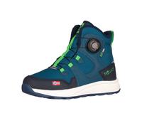 Winterstiefel TROLLKIDS "KIDS BERGEN WINTER MID CUT", Mädchen, Gr. 37, blau (schwarz marine, fresh grün), Synthetik, Textil, mehrfarbig, Schuhe Winterstiefel, Snowboots, Winterstiefel, Winterschuhe, f
