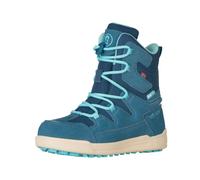 Winterstiefel TROLLKIDS "KIDS FINNMARK WINTER BOOTS", Mädchen, Gr. 38, blau (schwarz marine, madeira blau, arctic blau), Leder, Synthetik, Schuhe Winterstiefel, Snowboots, Winterstiefel, Winterschuhe,