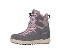 Winterstiefel TROLLKIDS "KIDS FINNMARK WINTER BOOTS", Mädchen, Gr. 40, rosa (silber grau, mauve), Leder, Synthetik, Schuhe Winterstiefel, Snowboots, Winterstiefel, Winterschuhe, für Kinder, wasserdich