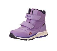 Winterstiefel TROLLKIDS "KIDS HAFJELL WINTER BOOTS", Mädchen, Gr. 30, soft lila, navy, wisteria lila, Synthetik, Schuhe Winterstiefel, Snowboots, Winterstiefel, Winterschuhe, für Kinder, wasserdicht (