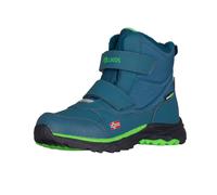 Winterstiefel TROLLKIDS "KIDS HAFJELL WINTER BOOTS", Mädchen, Gr. 40, blau (schwarz marine, fresh grün), Synthetik, Schuhe Winterstiefel, Snowboots, Winterstiefel, Winterschuhe, für Kinder, wasserdich