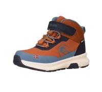 Winterstiefel TROLLKIDS "KIDS KRISTIANSAND WINTER MID CUT", Damen, Gr. 31, braun (teak braun, navy), Synthetik, Schuhe Winterstiefel, Snowboots, Winterstiefel, Winterschuhe, für Kinder, wasserdicht (4