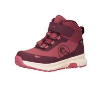 Winterstiefel TROLLKIDS "KIDS KRISTIANSAND WINTER MID CUT", Damen, Gr. 35, rosa (frozen berry, deep ruby), Synthetik, Schuhe Winterstiefel, Snowboots, Winterstiefel, Winterschuhe, für Kinder, wasserdi