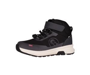 Winterstiefel TROLLKIDS "KIDS KRISTIANSAND WINTER MID CUT", Damen, Gr. 39, schwarz, Synthetik, Schuhe Winterstiefel, Snowboots, Winterstiefel, Winterschuhe, für Kinder, wasserdicht (11076302-39) schwa