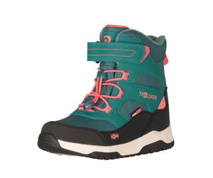 Winterstiefel TROLLKIDS "KIDS LOFOTEN WINTER BOOTS PRO", Damen, Gr. 37, schwarz (dusty teal, schwarz, coral pink), Synthetik, Textil, Schuhe Winterstiefel, wasserdicht, profilierte Gummilaufsohle, für
