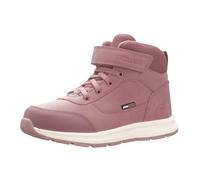 Winterstiefel TROLLKIDS "KIDS STAVANGER MID CUT XT", Mädchen, Gr. 33, pink (pink dawn), Synthetik, Textil, mehrfarbig, Schuhe Winterstiefel, wasserdicht, Klettverschluss, reflektierende Details (32882
